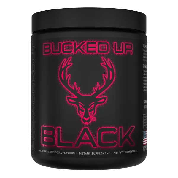 Bucked Up Black バックドアップブラック 30回分 - InfiniX Fitness